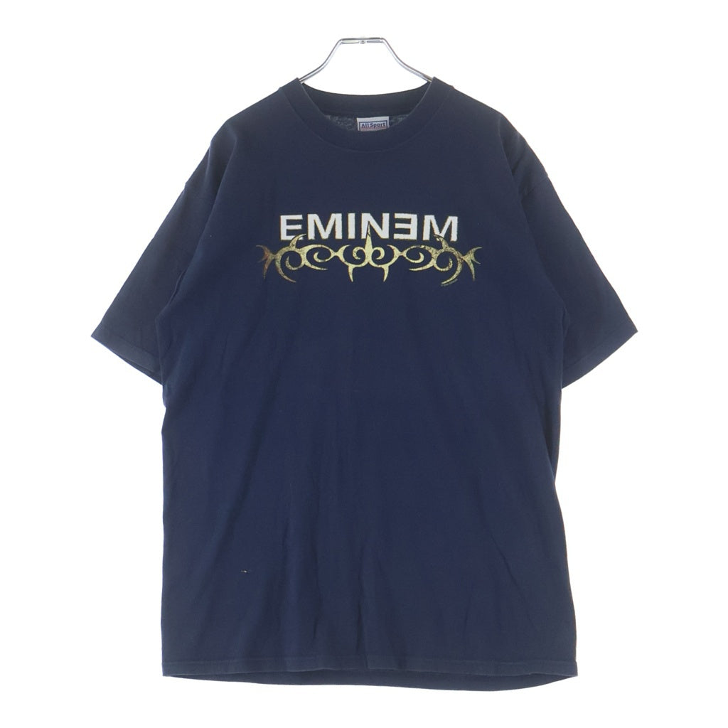 VINTAGE(ヴィンテージ) 00s EMINEM 2000 TOUR TEE エミネム ツアー半袖Tシャツカットソー ネイビー