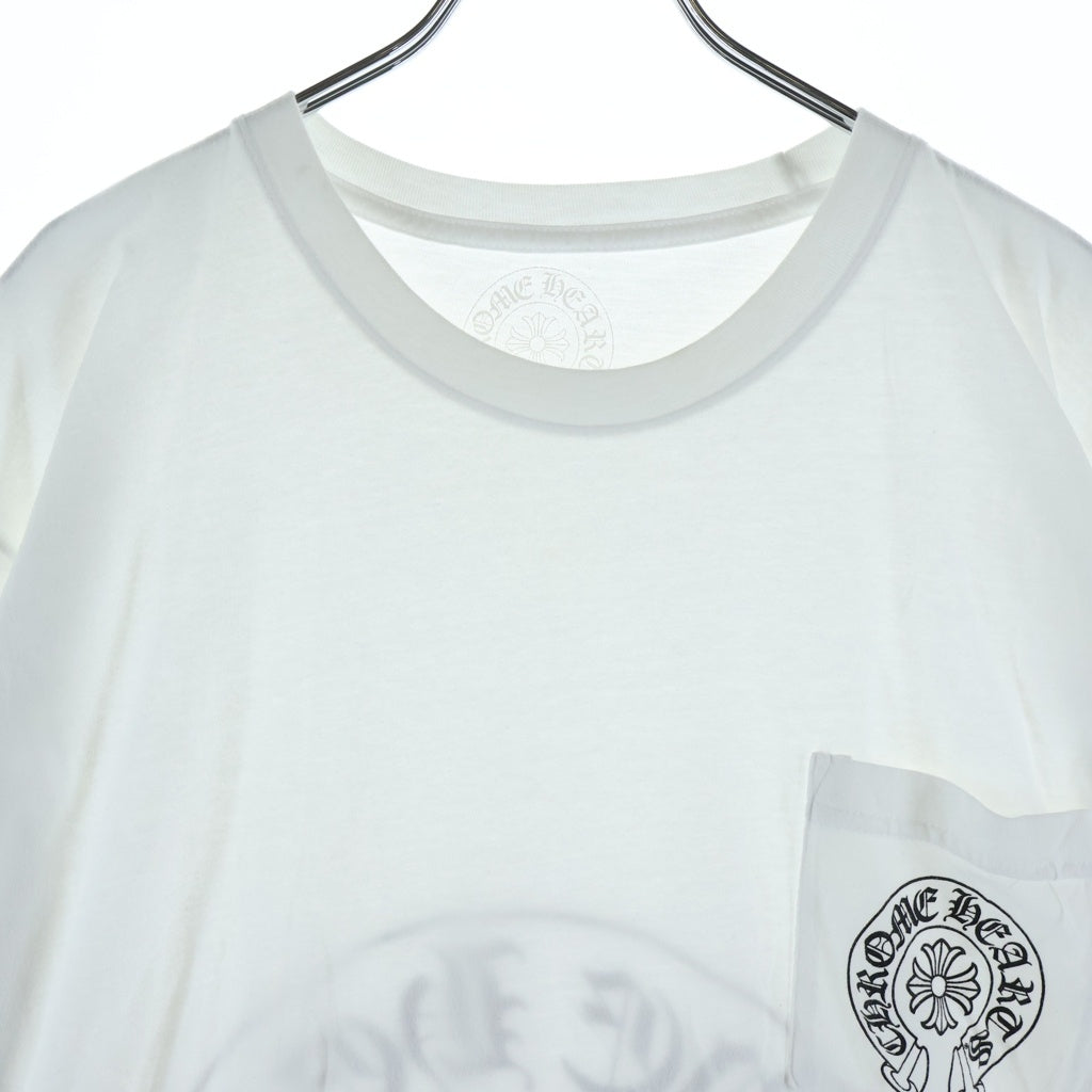 CHROME HEARTS(クロムハーツ) HONOLULU Limited Horseshoe Tee ホノルル限定 ホースシュープリント 半袖Tシャツ カットソー ホワイト