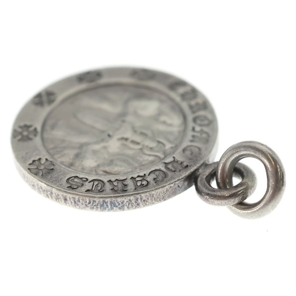 CHROME HEARTS(クロムハーツ) CHRM ANGL MDL V2 エンジェルメダルチャーム ペンダントトップ シルバーBCA229