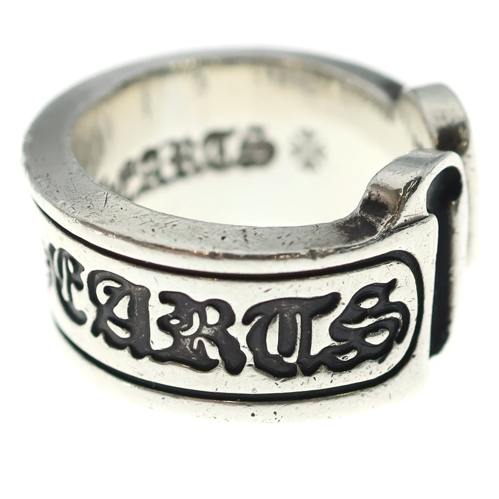 CHROME HEARTS(クロムハーツ) LG SCROLL LABEL ラージスクロールラベル リング シルバーBCA383