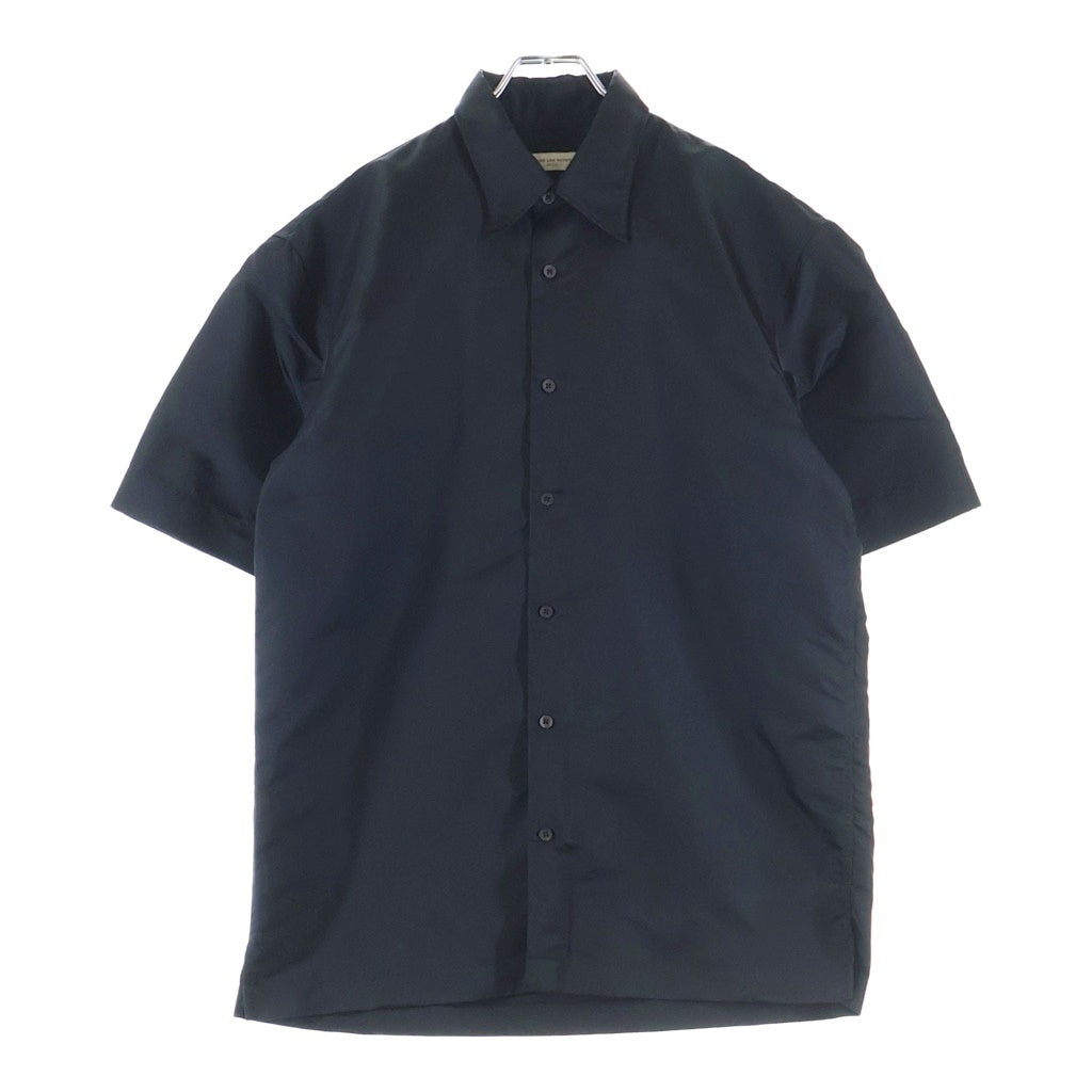 DRIES VAN NOTEN(ドリスヴァンノッテン) CASSIDYE 5079 M.W.SHIRT ナイロン 半袖シャツ ブラック