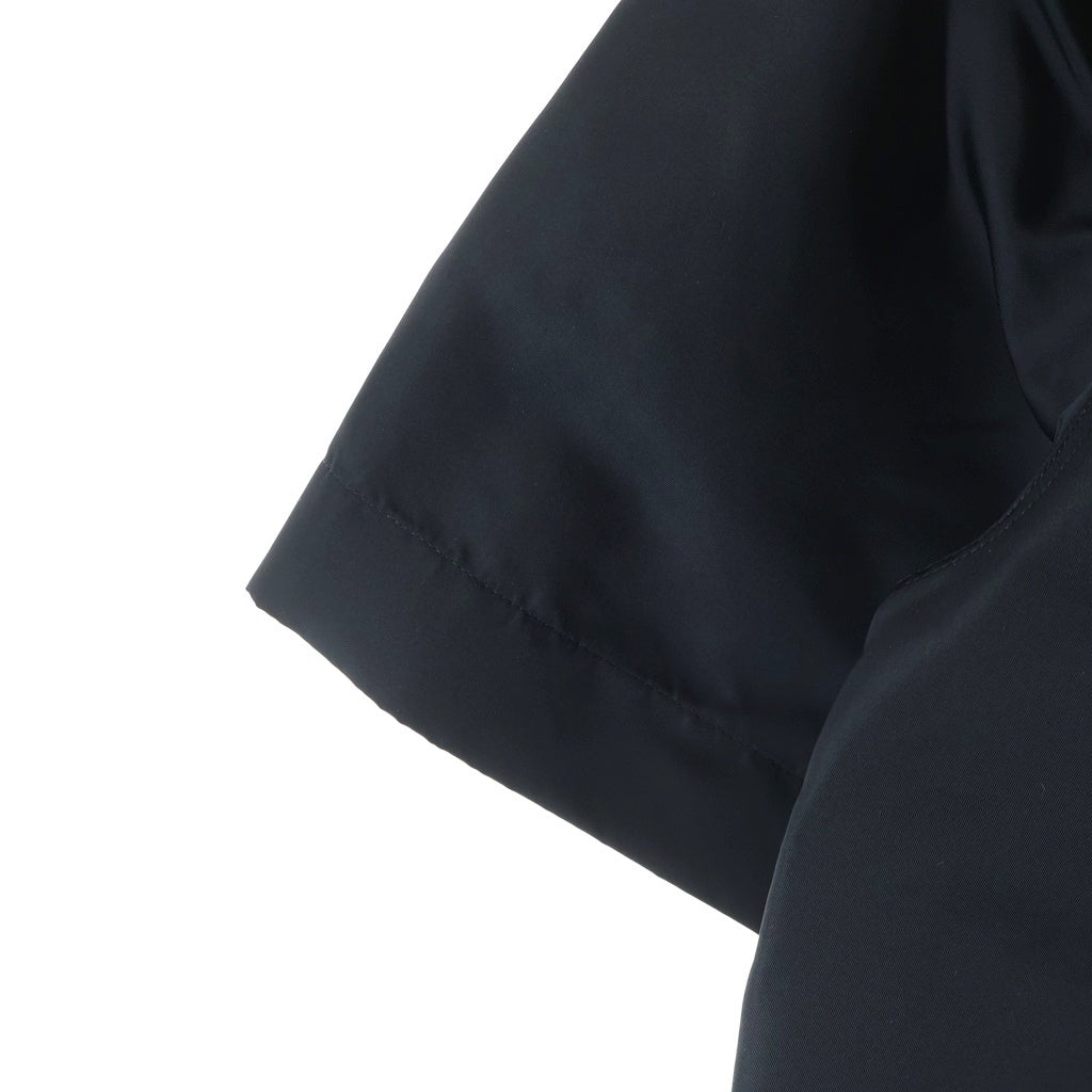 DRIES VAN NOTEN(ドリスヴァンノッテン) CASSIDYE 5079 M.W.SHIRT ナイロン 半袖シャツ ブラック