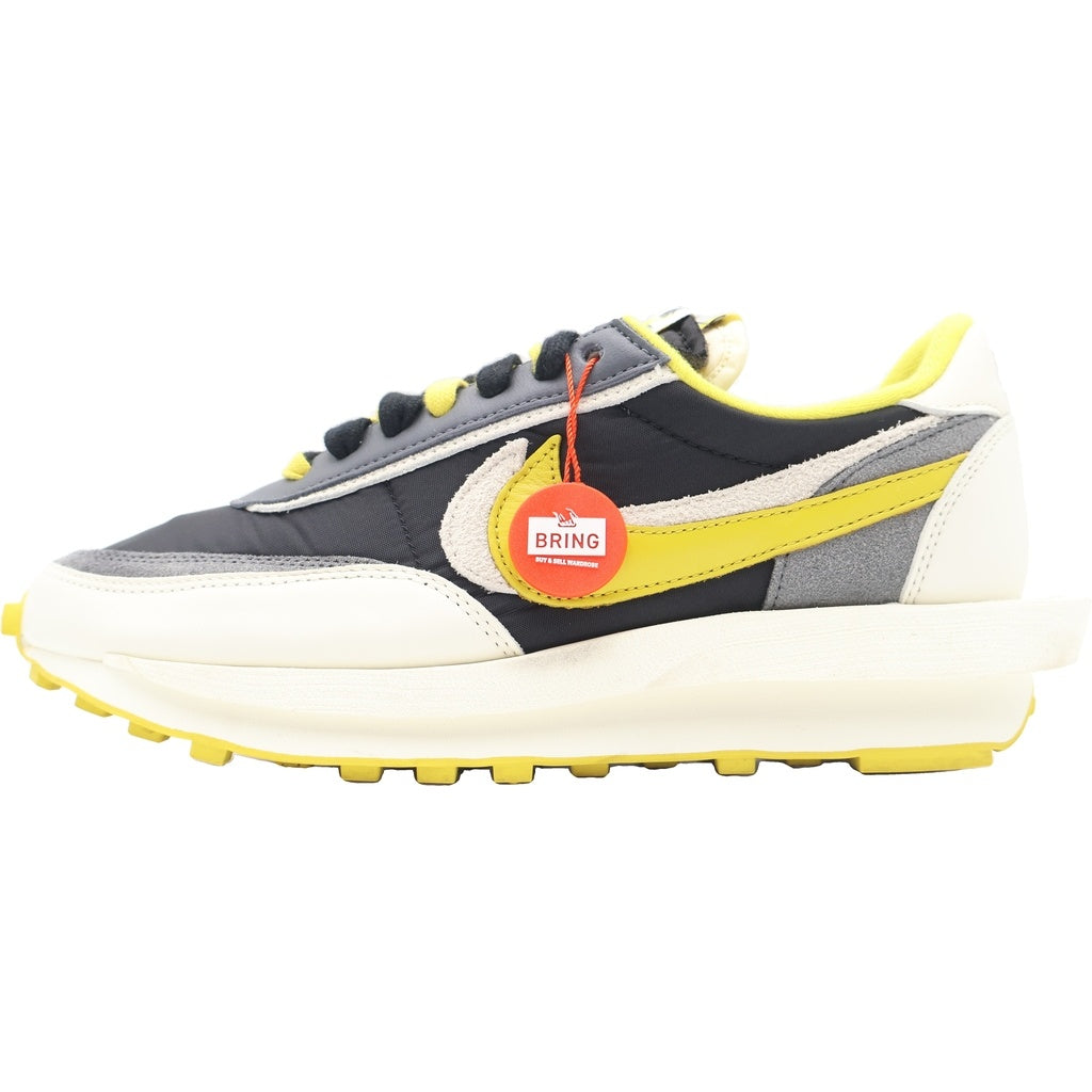NIKE(ナイキ) ×UNDERCOVER×sacai LD WAFFLE DJ4877-001 アンダーカバー サカイ LDワッフル ローカットスニーカーシューズ ブラック/イエロー/ホワイト US9.5/27.5cm