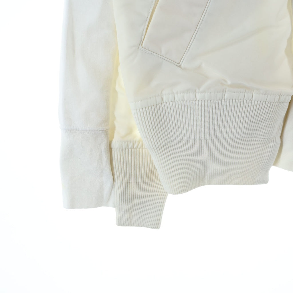 Sacai(サカイ) ×NIKE NRG HOODIE ナイキ ナイロン切替プルオーバーパーカー フーディー ホワイト S#CW2419/CW2419-100