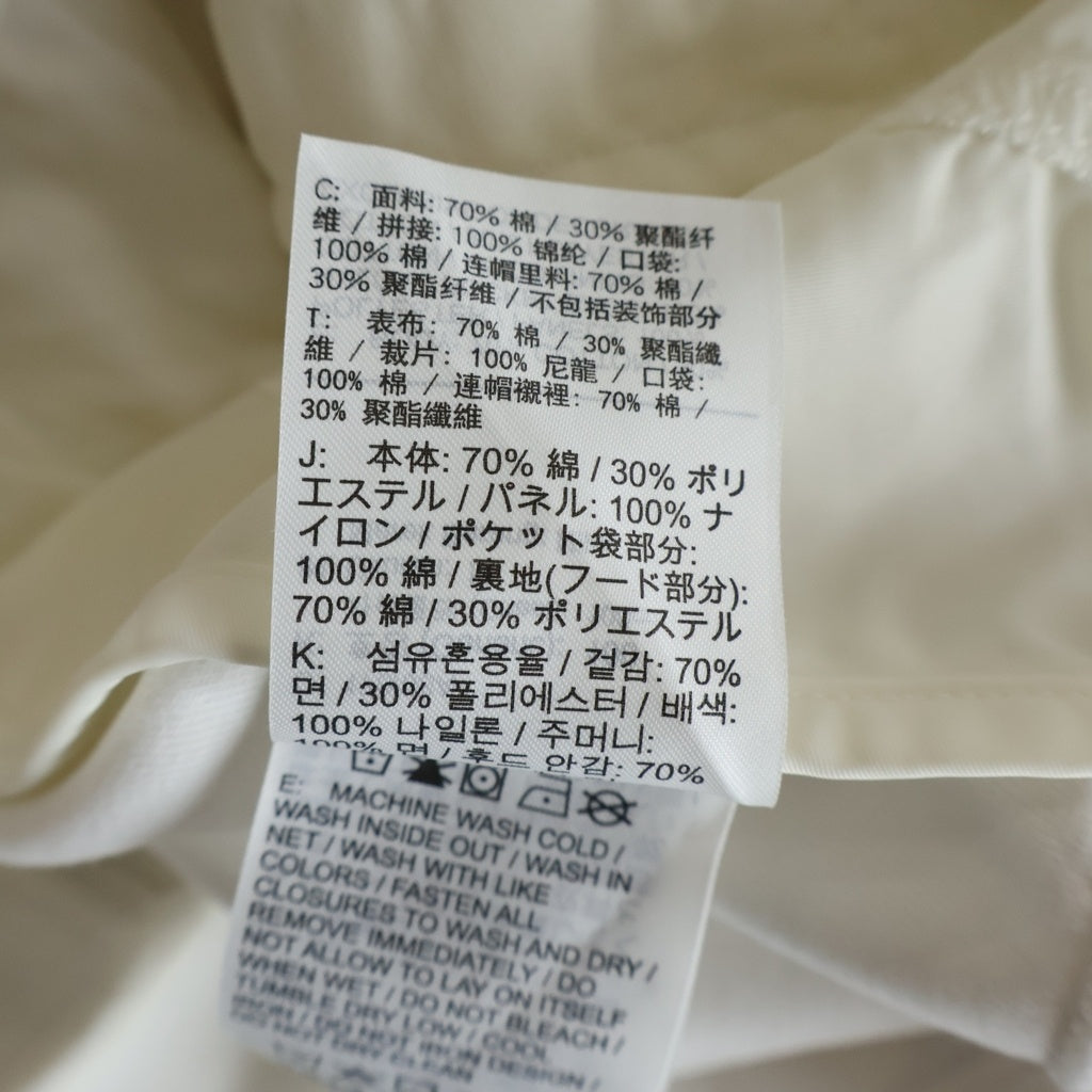 Sacai(サカイ) ×NIKE NRG HOODIE ナイキ ナイロン切替プルオーバーパーカー フーディー ホワイト S#CW2419/CW2419-100