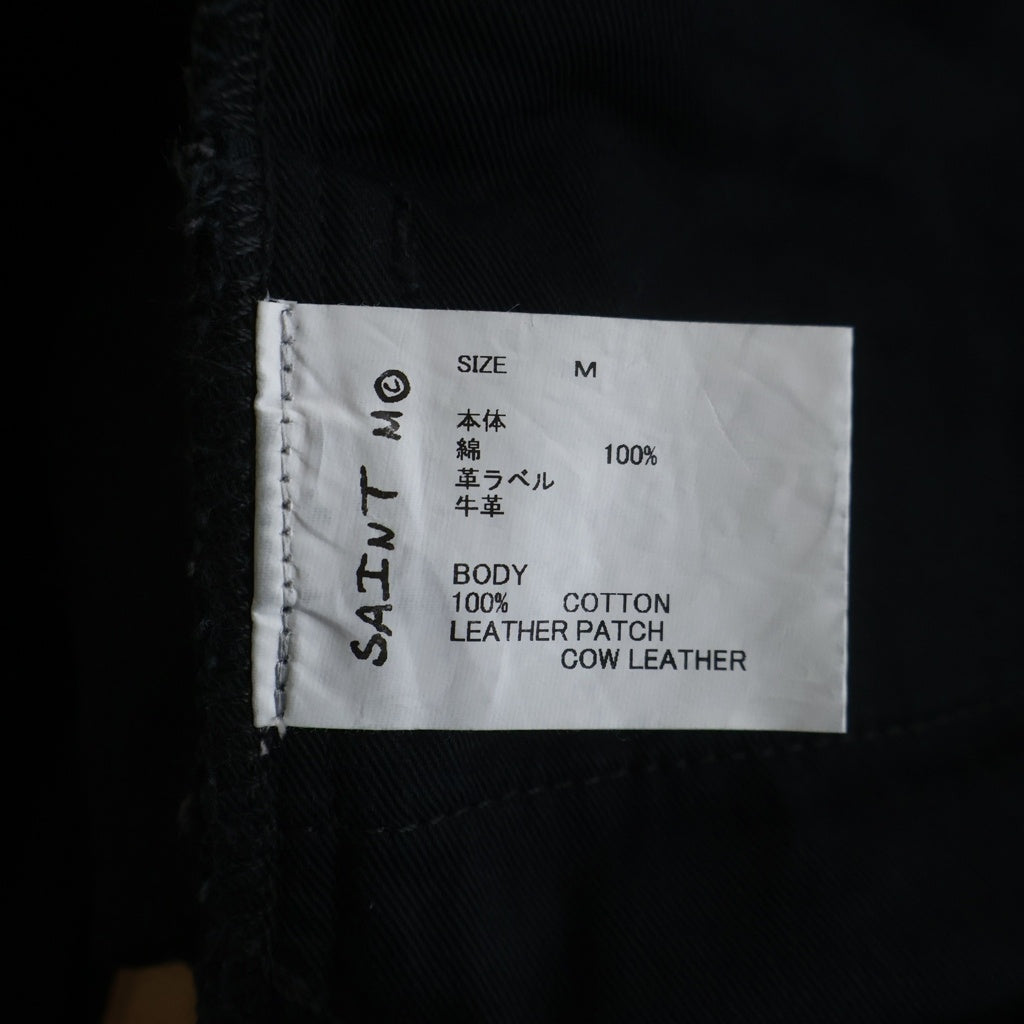 SAINT MICHAEL(セントマイケル) 26SS BLACK FLARE DENIM PANTS フレアデニムパンツ ブラック SM-MK8-0000-078