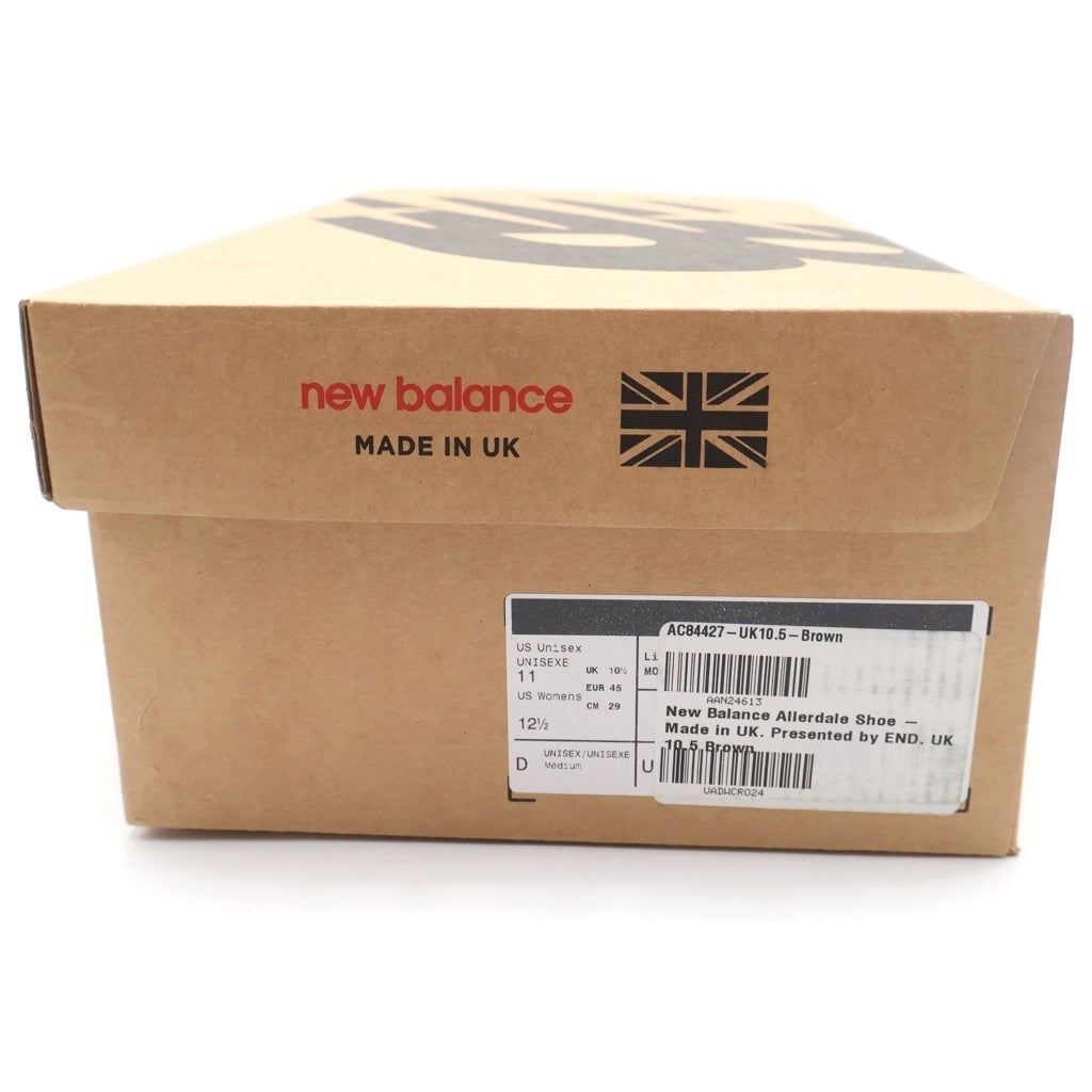 New Balance(ニューバランス) Allerdale×END. UADWCRO 280足限定 アラーデール クロコ型押し レザースニーカー ブラウン US11/29cm