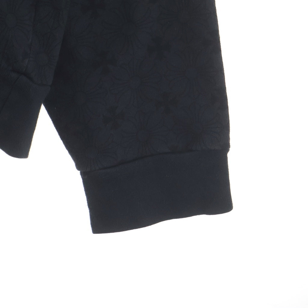 CHROME HEARTS(クロムハーツ) SWTSHRT PLVR CHプラス総柄プルオーバーパーカーブラック