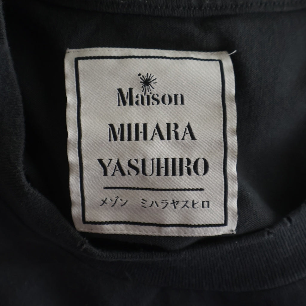 MAISON MIHARAYASUHIRO(メゾンミハラヤスヒロ) Distressed Tee ディストレスト 半袖カットソー グレー J14TS752