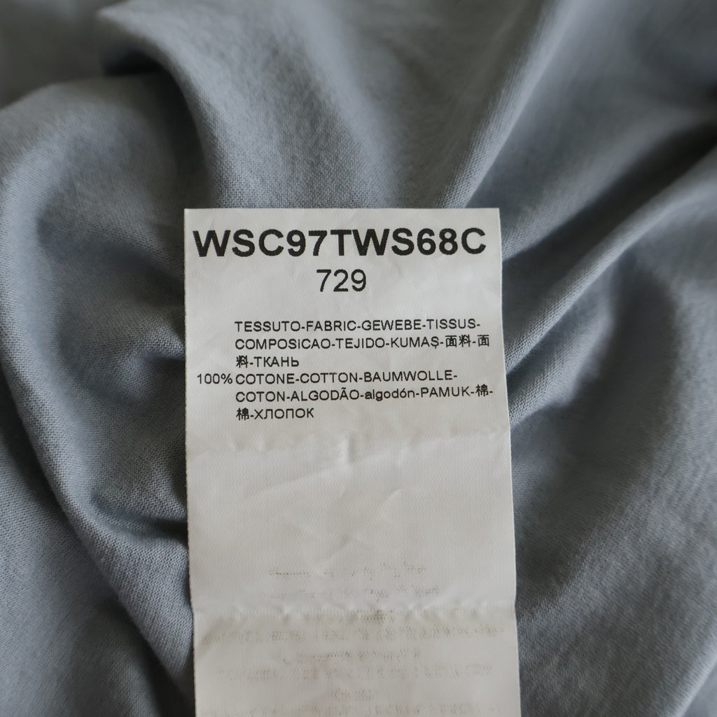 GIORGIO ARMANI(ジョルジオアルマーニ) パジャマシャツ 長袖シャツ コットン グレー WSC97TWS68C