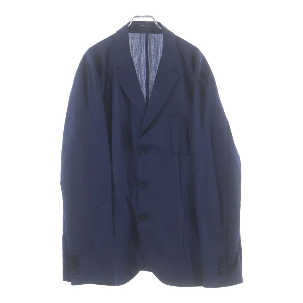 EMPORIO ARMANI(エンポリオアルマーニ) 17AW テーラードジャケット ウール ネイビー W1G400 W1032