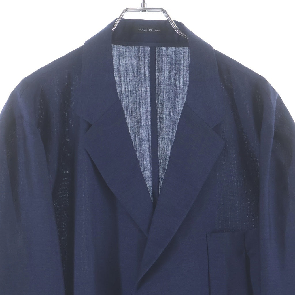 EMPORIO ARMANI(エンポリオアルマーニ) 17AW テーラードジャケット ウール ネイビー W1G400 W1032