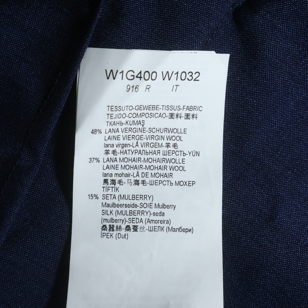 EMPORIO ARMANI(エンポリオアルマーニ) 17AW テーラードジャケット ウール ネイビー W1G400 W1032