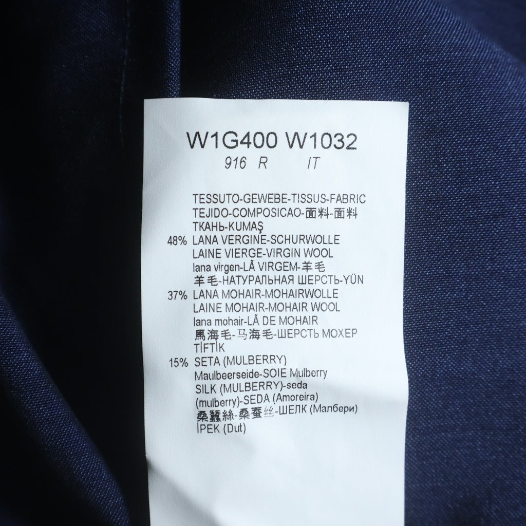 EMPORIO ARMANI(エンポリオアルマーニ) 17AW テーラードジャケット ウール ネイビー W1G400 W1032