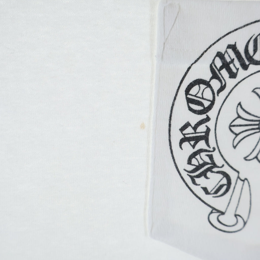 CHROME HEARTS(クロムハーツ) OLD S/S TEE オールド スタープリント バックスクロールラベル 半袖Tシャツカットソー ホワイト