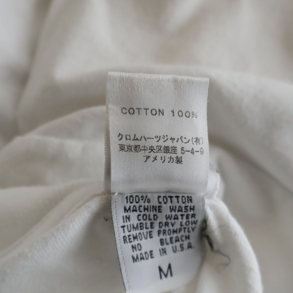 CHROME HEARTS(クロムハーツ) OLD S/S TEE オールド スタープリント バックスクロールラベル 半袖Tシャツカットソー ホワイト