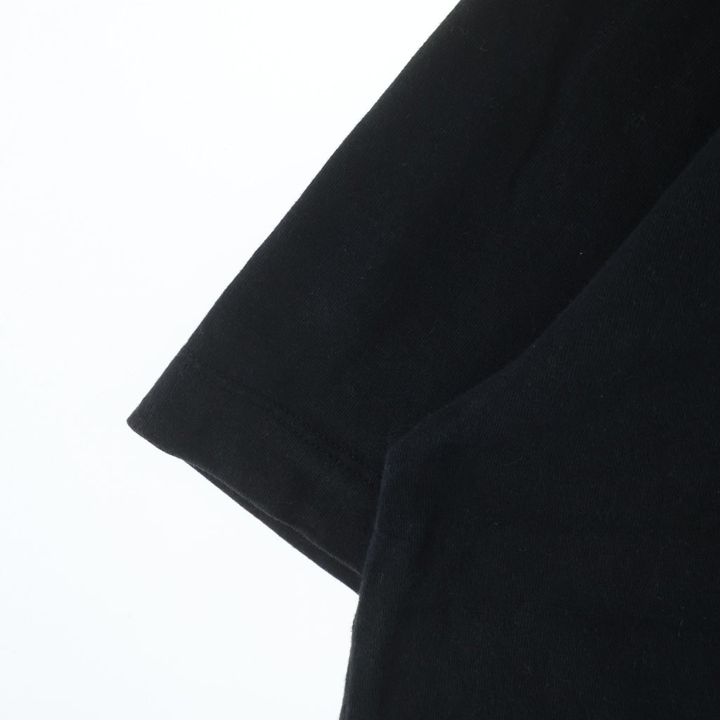FEAR OF GOD ESSENTIALS(フィアオブゴッド エッセンシャルズ) ブランドロゴ モックネック 半袖Tシャツ カットソー ブラック