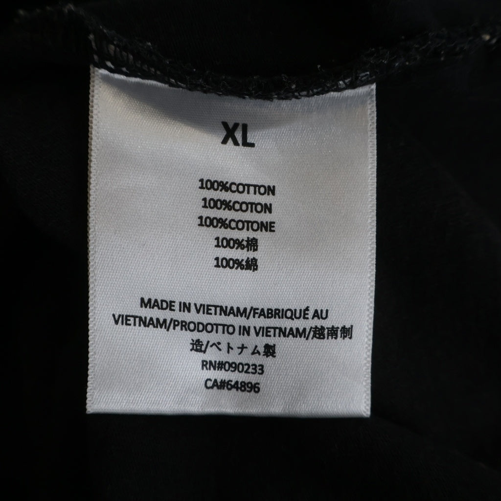 FEAR OF GOD ESSENTIALS(フィアオブゴッド エッセンシャルズ) ブランドロゴ モックネック 半袖Tシャツ カットソー ブラック