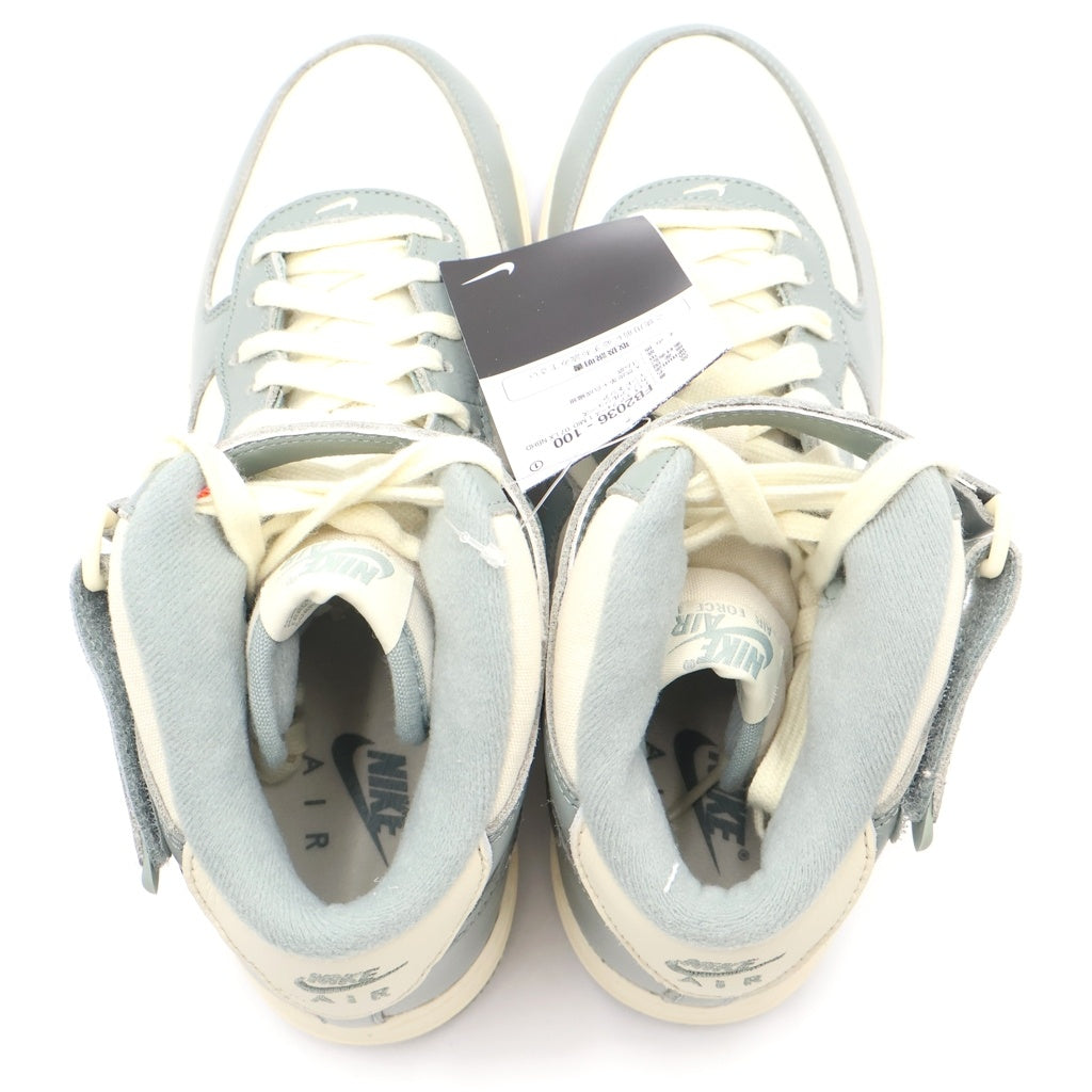 NIKE(ナイキ) Air Force 1 Mid 07 LX NBHD FB2036-100 エアフォース1 ミッドカットスニーカー US9.5/27.5cm クリーム/グリーン