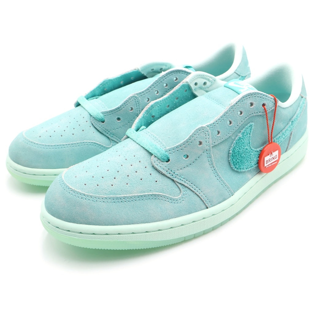 NIKE(ナイキ) WMNS AIR JORDAN 1 RETRO LOW OG WASHED TEAL HQ8111-300 ウィメンズ エアジョーダン1 ウォッシュドティール ローカットスニーカー US12/29cm ブルー レディース