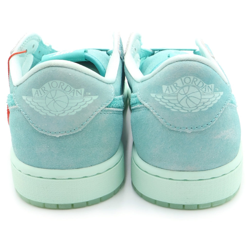 NIKE(ナイキ) WMNS AIR JORDAN 1 RETRO LOW OG WASHED TEAL HQ8111-300 ウィメンズ エアジョーダン1 ウォッシュドティール ローカットスニーカー US12/29cm ブルー レディース