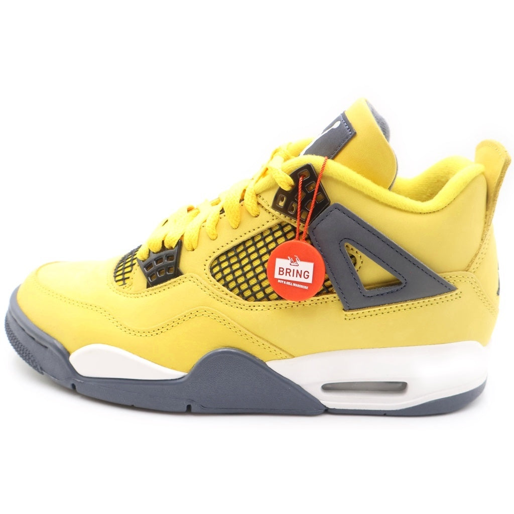 NIKE(ナイキ) AIR JORDAN 4 RETRO TOUR YELLOW CT8527-700 エアジョーダン 4 レトロ ハイカットスニーカー ツアーイエロー US9.5/27.5cm イエロー