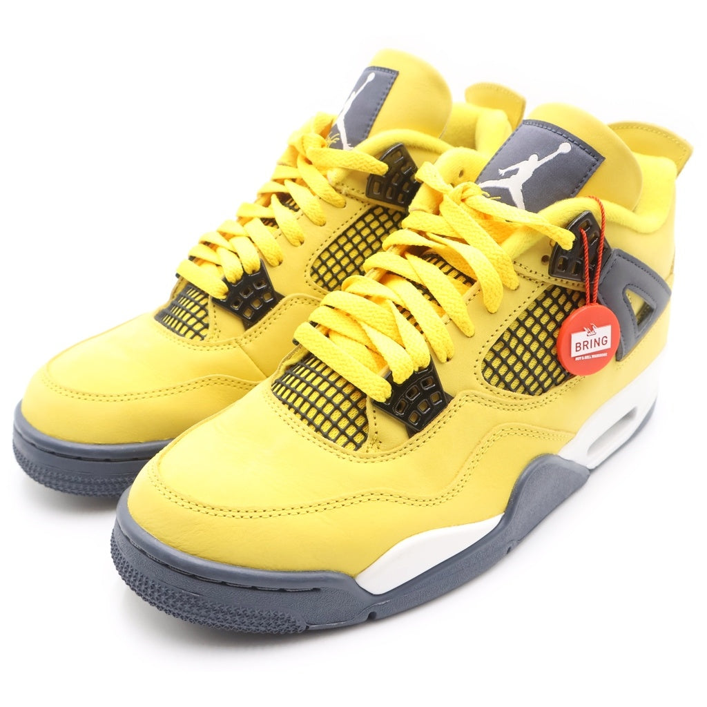 NIKE(ナイキ) AIR JORDAN 4 RETRO TOUR YELLOW CT8527-700 エアジョーダン 4 レトロ ハイカットスニーカー ツアーイエロー US9.5/27.5cm イエロー