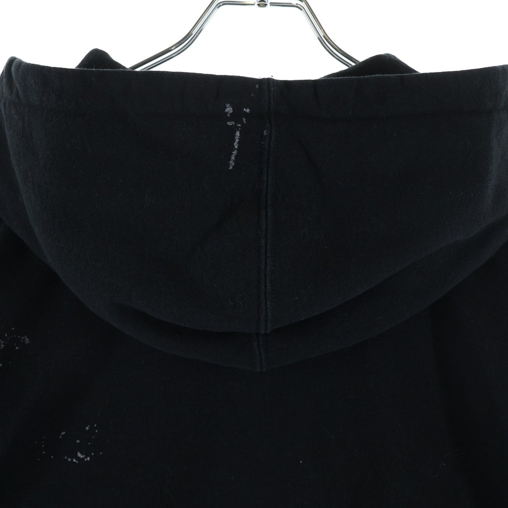 SUPREME(シュプリーム) 26SS×MM6 Maison Margiela Box Logo Zip Up Hooded Sweatshirt メゾンマルジェラ ボックスロゴ ジップアップパーカー フーディー ブラック