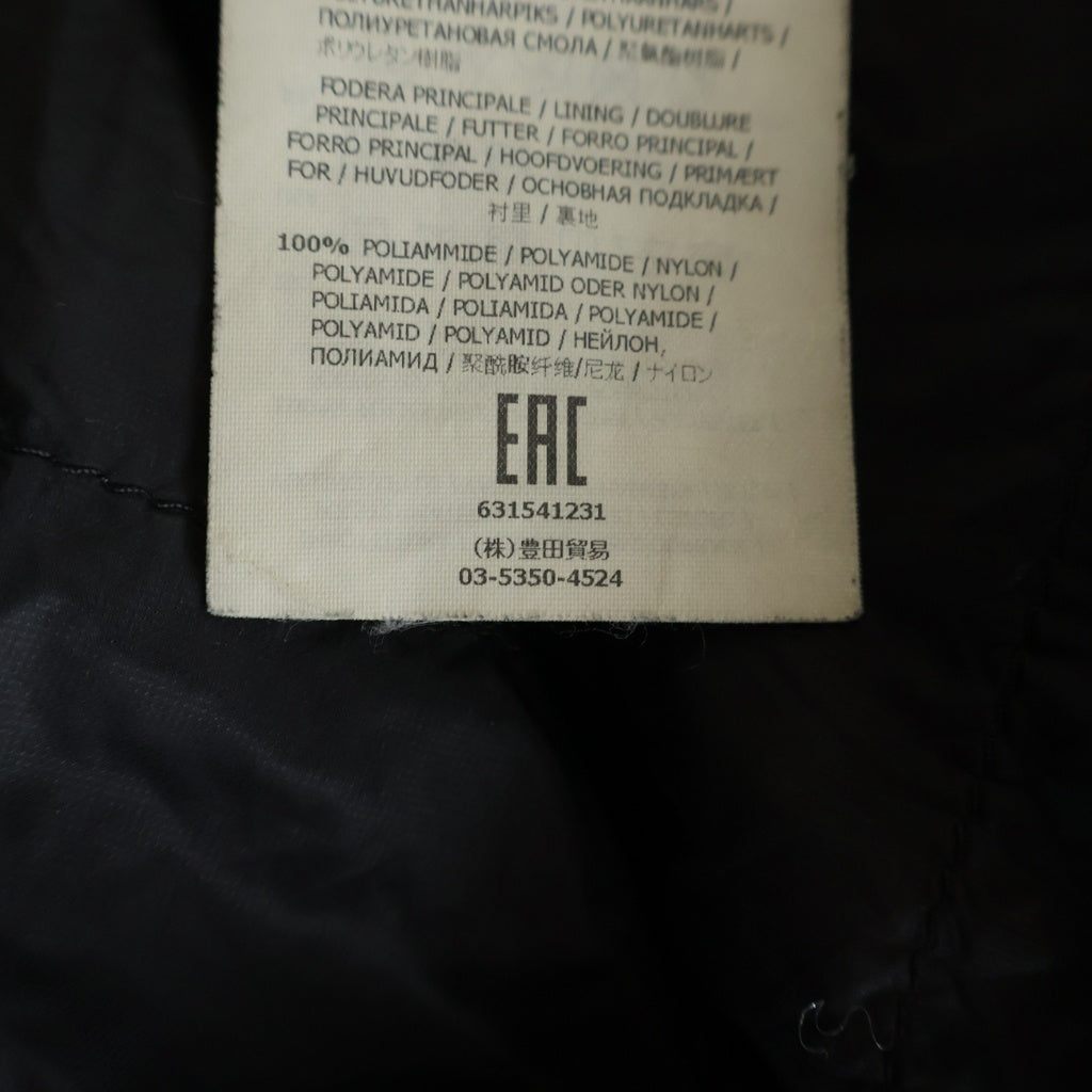 STONE ISLAND(ストーンアイランド) Micro Rip Stop Primaloft Black Lightweight Jacket ロゴワッペンナイロンジャケット ブラック 631541231