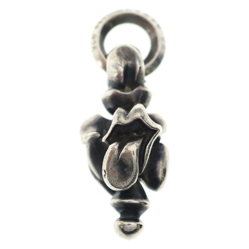 CHROME HEARTS(クロムハーツ) LT SWIVEL リップアンドタンスイベルチャーム シルバーネックレストップ
