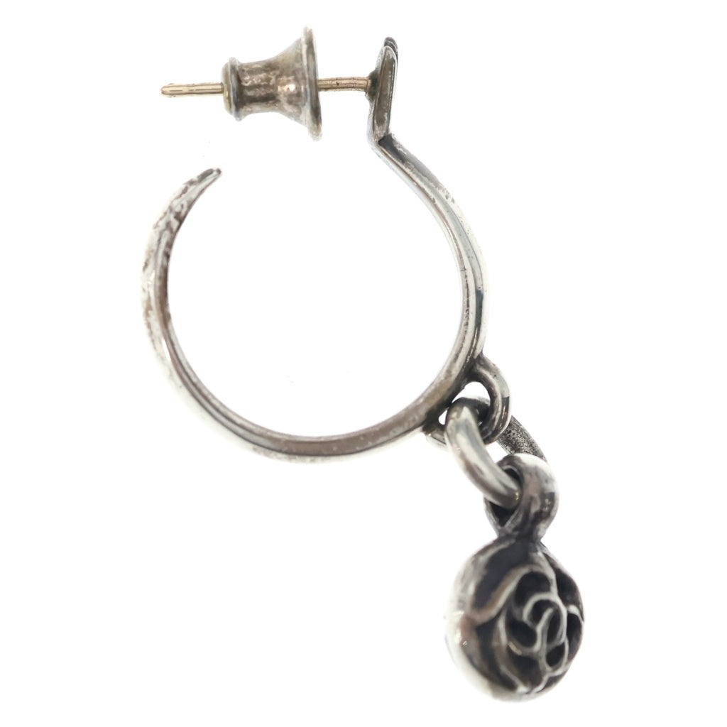 CHROME HEARTS(クロムハーツ) FLRL BALL フローラルボール フープピアス シルバー