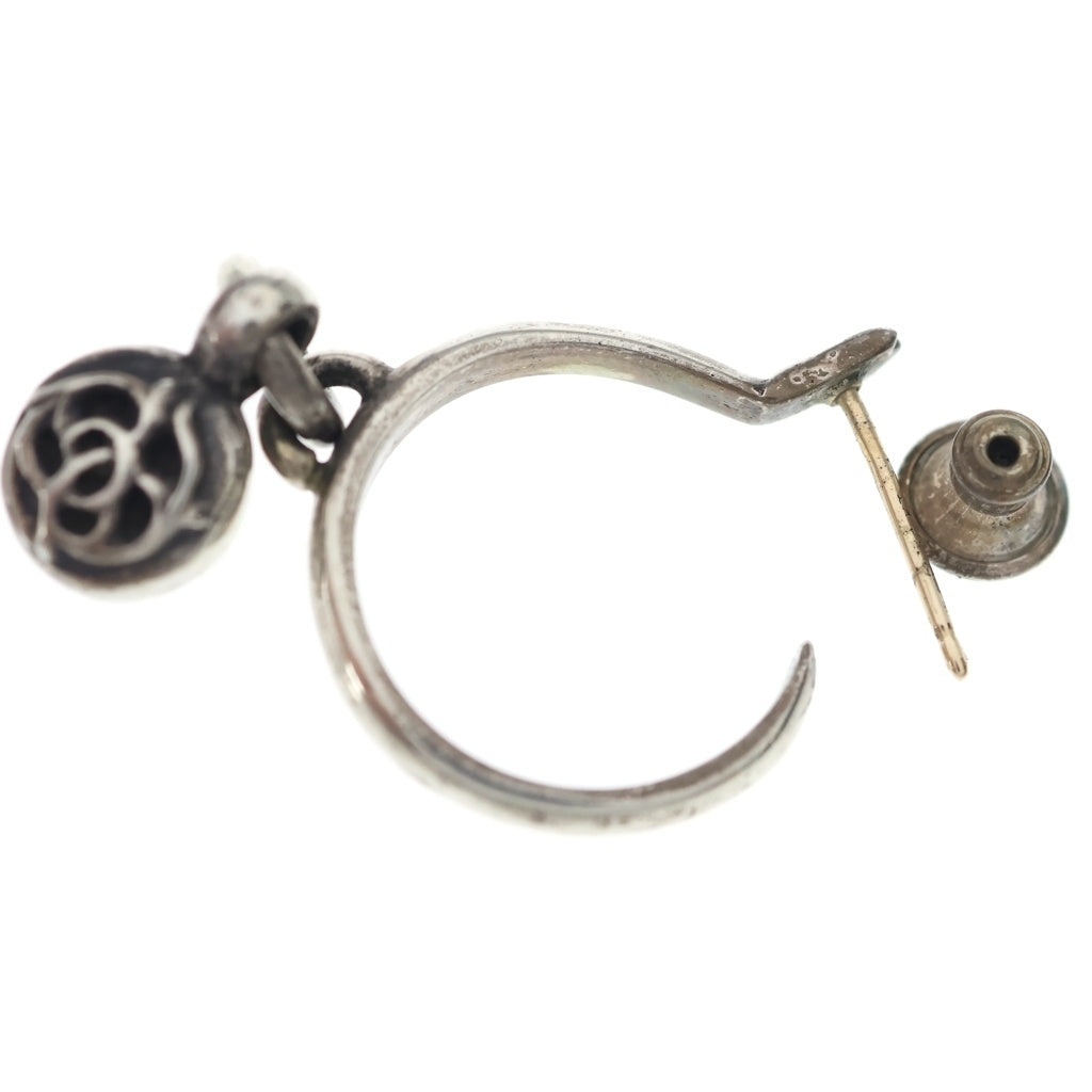 CHROME HEARTS(クロムハーツ) FLRL BALL フローラルボール フープピアス シルバー