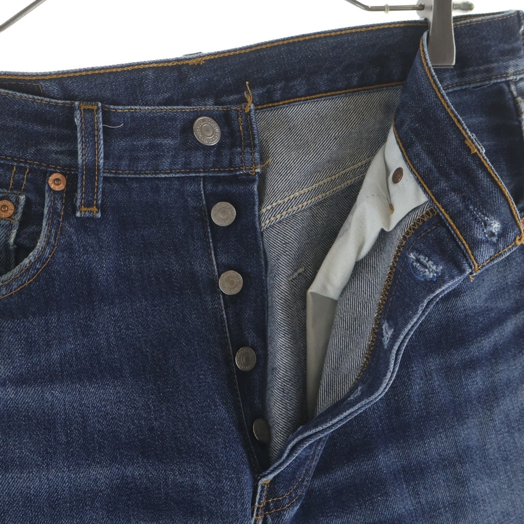 Levi's(リーバイス) 90S~00S VINTAGE 501XX ボタン裏553 USA製 復刻 ヴィンテージ ボタンフライデニムパンツ インディゴ