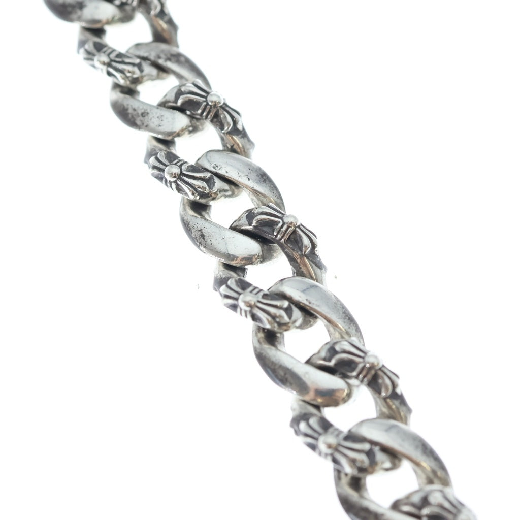 CHROME HEARTS(クロムハーツ) FNCY CHN LNK ファンシーリンククリップブレスレット 15リンク シルバー BCA145
