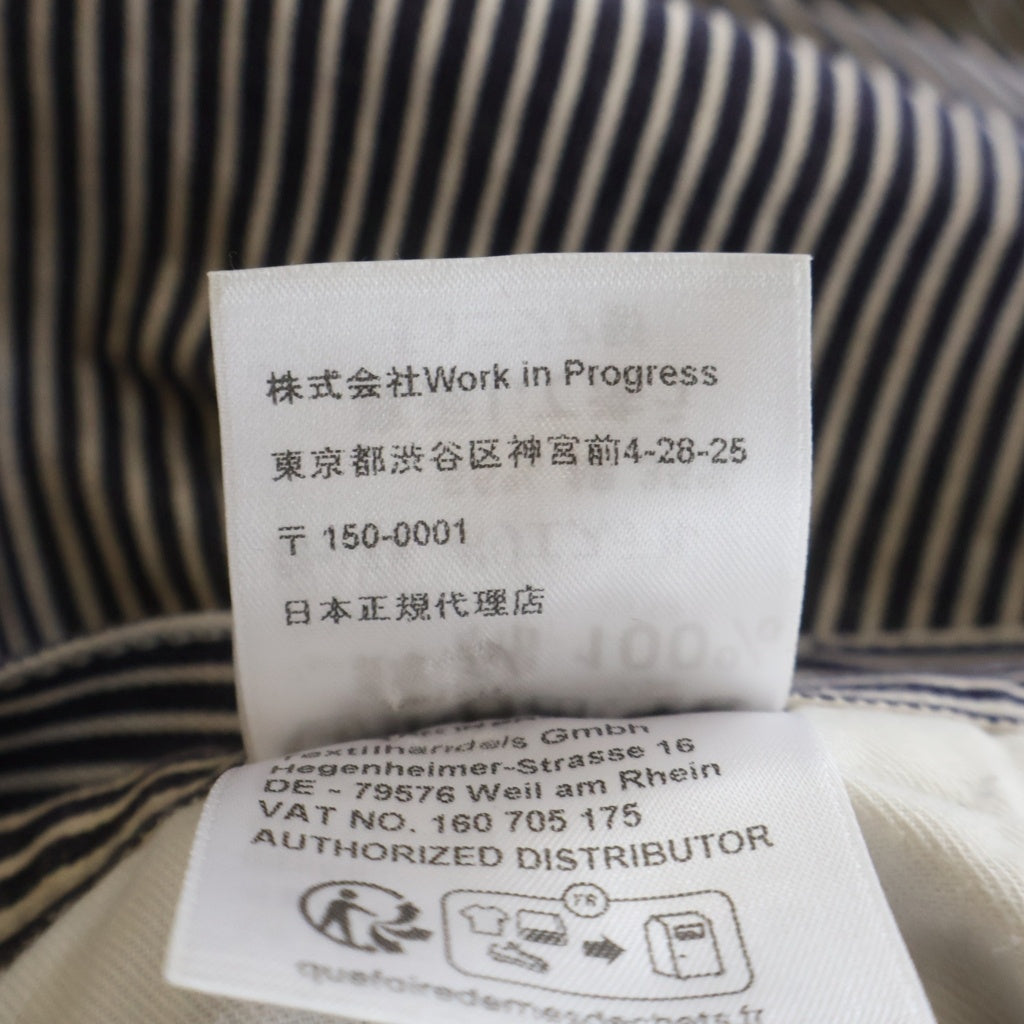 Carhartt WIP(カーハート ダブリューアイピー) TERRELL SK PANT テレル ストライプ ジップフライ ストレート ぺインター パンツ ネイビー/ホワイト I032107