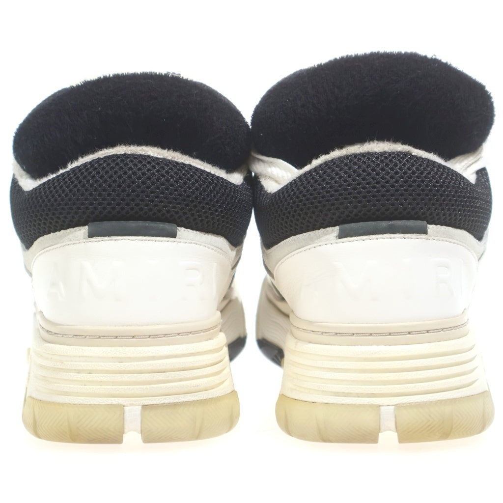 AMIRI(アミリ) MA-1 SNEAKER レースアップ ローカットスニーカー ホワイト/ブラック SRAMFOSR1097