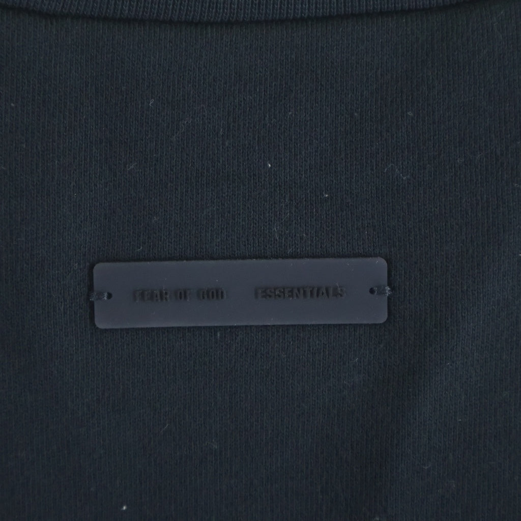 FEAR OF GOD ESSENTIALS(フィアオブゴッド エッセンシャルズ) 24AW STATE CREWNECK FLEECE クルーネックトレーナー スウェット ブラック