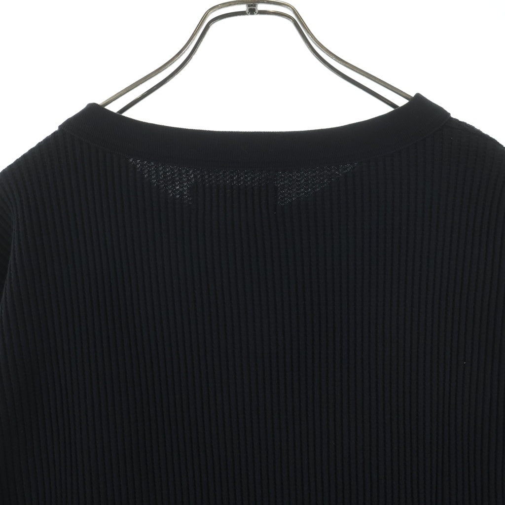 NO BRAND(ノーブランド) Cherry(チェリー)Best West Thermal サーマル 長袖Tシャツ ロングスリーブカットソー ブラック