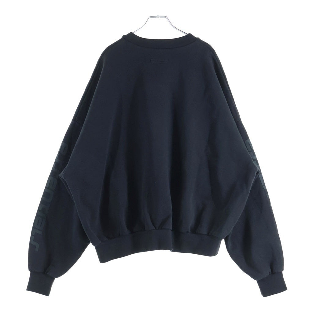 FEAR OF GOD ESSENTIALS(フィアオブゴッド エッセンシャルズ) 25AW HOLIDAY LOS ANGELES HEAVY FLEECE ヘビーフリース クロップドスウェット チャコールグレー