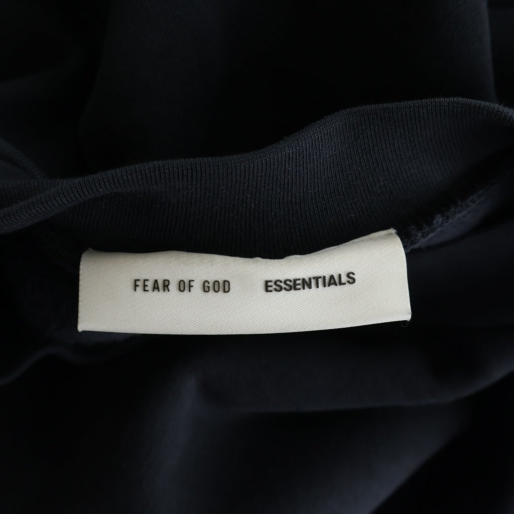 FEAR OF GOD ESSENTIALS(フィアオブゴッド エッセンシャルズ) 25AW HOLIDAY LOS ANGELES HEAVY FLEECE ヘビーフリース クロップドスウェット チャコールグレー