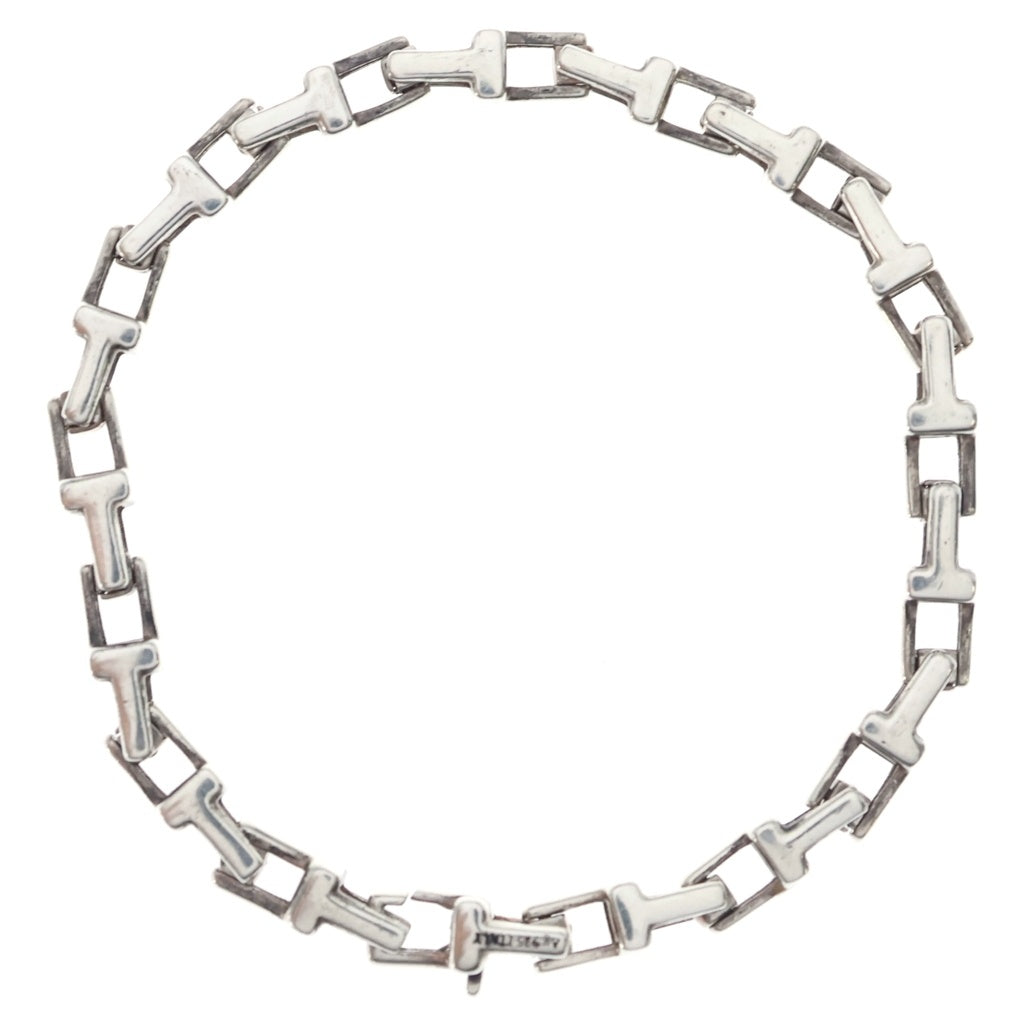 TIFFANY & Co.(ティファニー) T Narrow Chain Bracelet Tナロー チェーンブレスレット シルバー レディース
