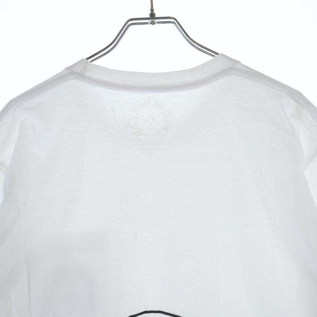 CHROME HEARTS(クロムハーツ) HONOLULU Limited Horseshoe Tee ホノルル限定 ホースシュープリント クルーネック半袖Tシャツ ホワイト