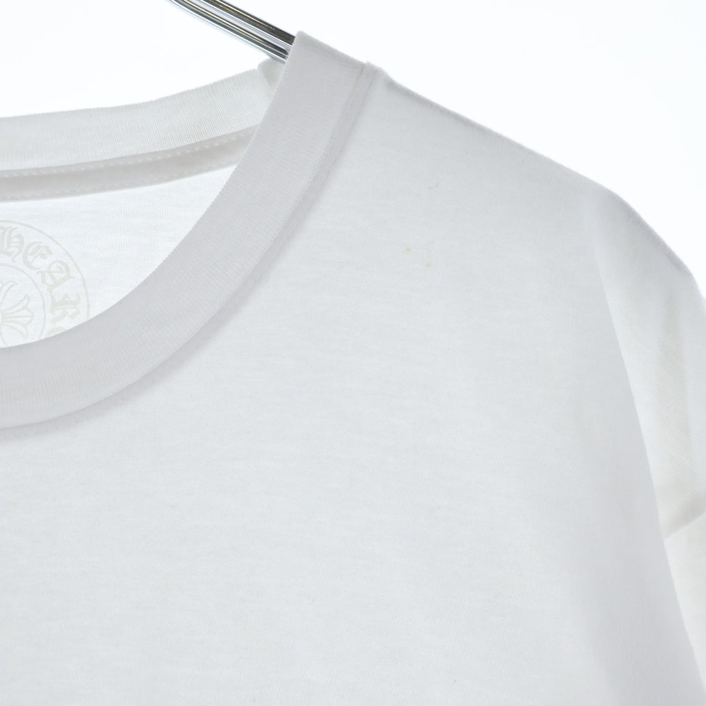 CHROME HEARTS(クロムハーツ) HONOLULU Limited Horseshoe Tee ホノルル限定 ホースシュープリント クルーネック半袖Tシャツ ホワイト
