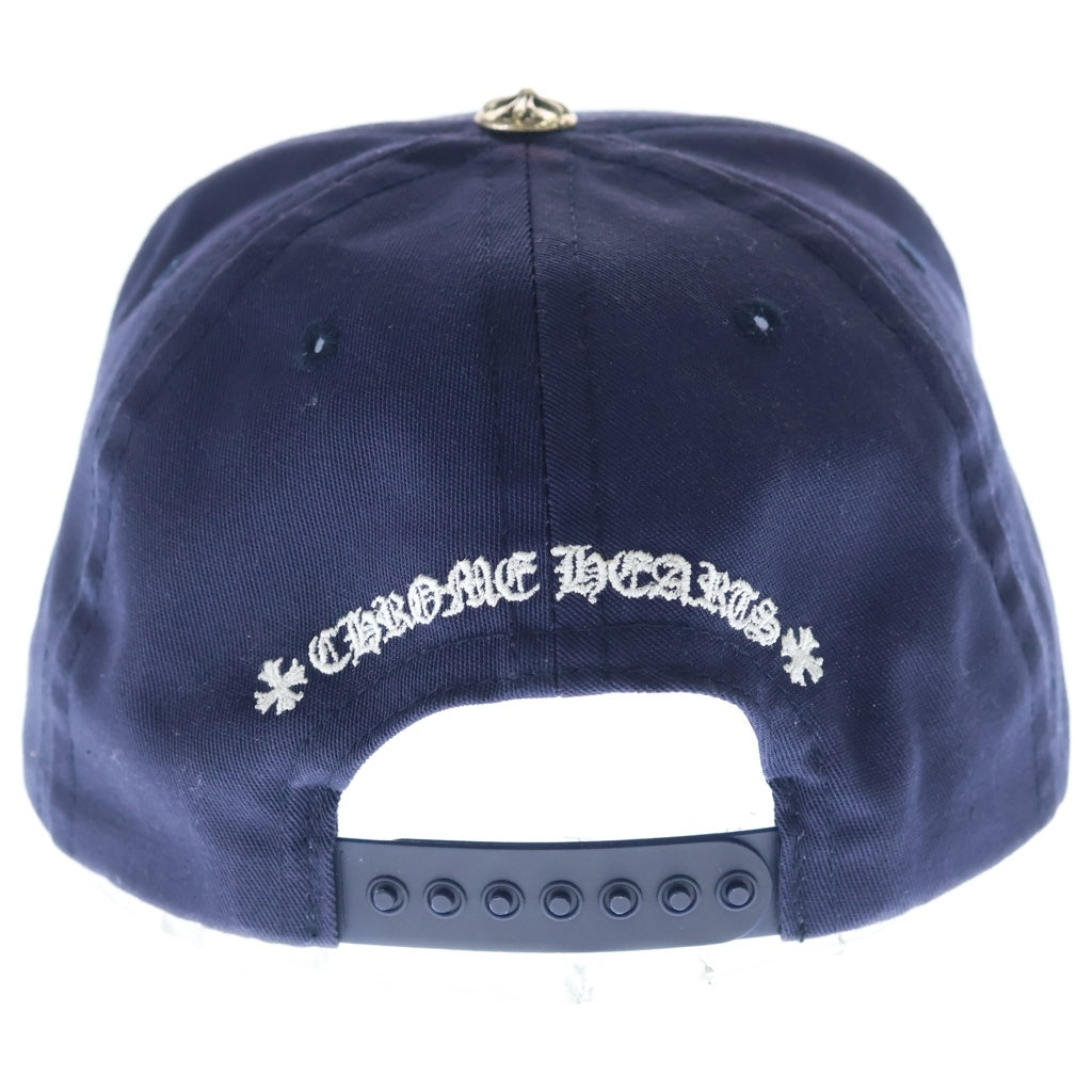 CHROME HEARTS(クロムハーツ) CH HAT CH刺繍ベースボールキャップ ネイビー