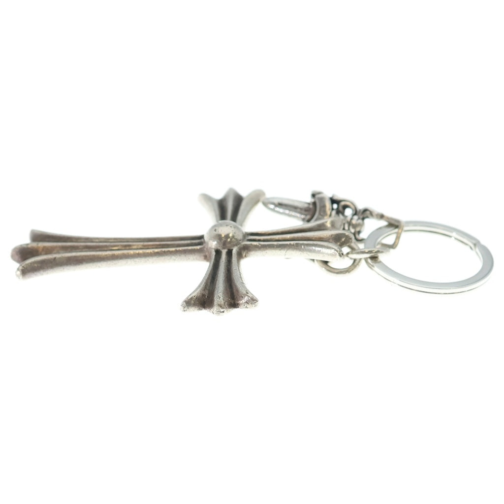 CHROME HEARTS(クロムハーツ) CH CRS LG&No5 DGGR ラージクロス #5ダガーキーリング シルバー