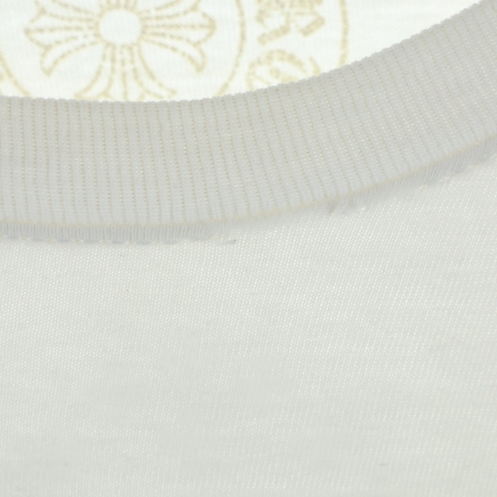 CHROME HEARTS(クロムハーツ) CH L/S TEE バックCHプラスプリント 長袖 ロングスリーブカットソー ロンT ホワイト
