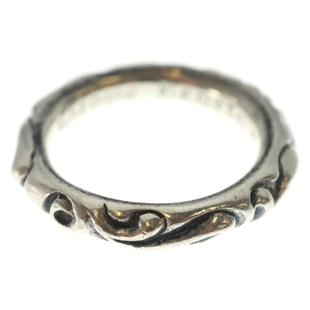 CHROME HEARTS(クロムハーツ) SCRL BAND スクロールバンド リング シルバー BCA351