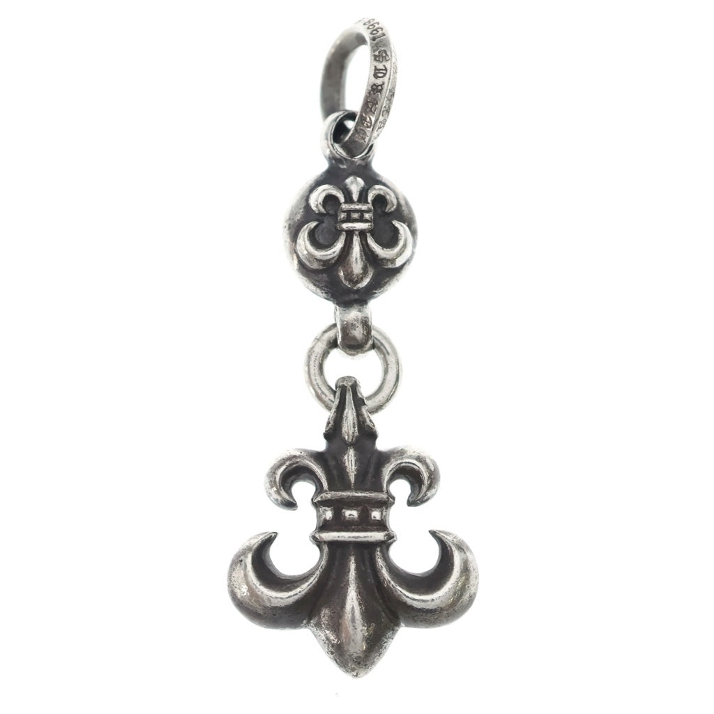 CHROME HEARTS(クロムハーツ) 1BALL BS FLEUR 1ボールBSフレアチャーム ペンダントトップ シルバー BCA198