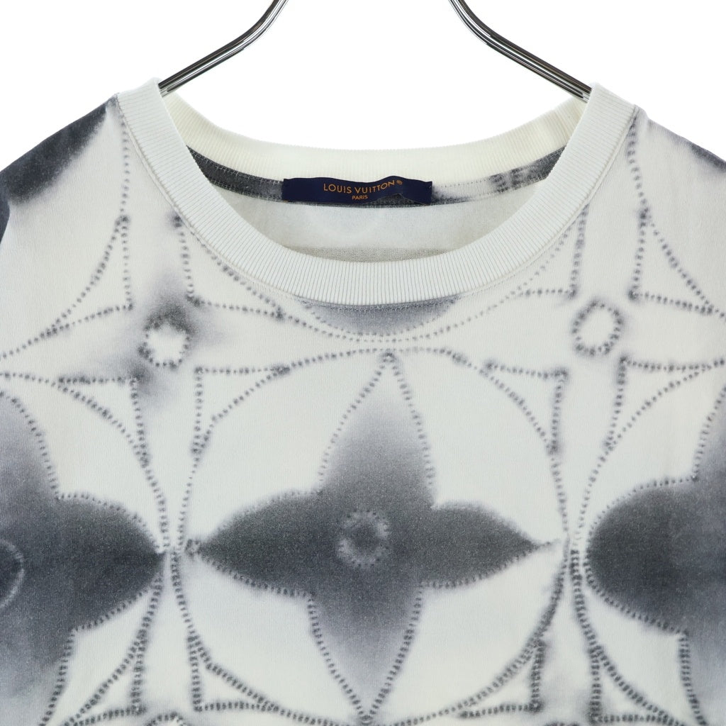 LOUIS VUITTON(ルイヴィトン) 23SS タイダイモノグラムコットン半袖Tシャツ カットソー ホワイト/グレー RM231 NPL HOY89W