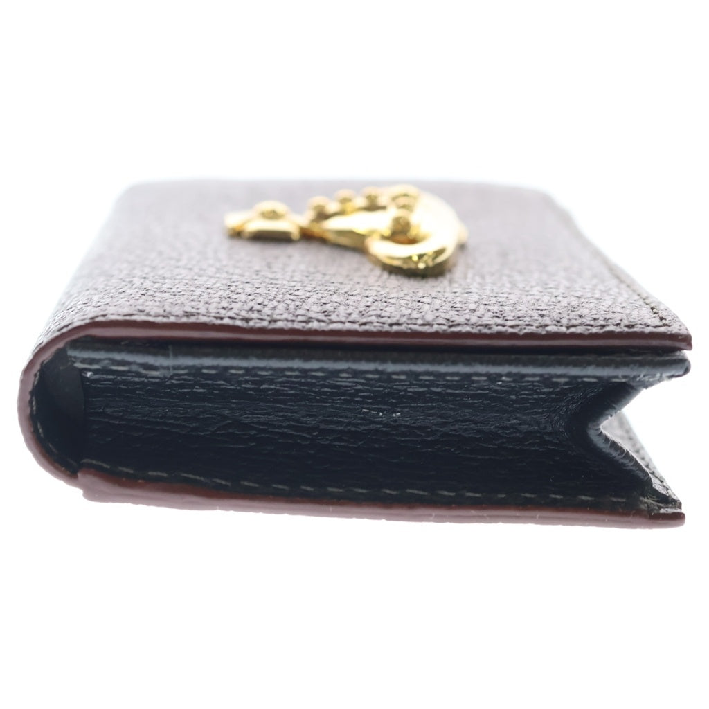 Vivienne Westwood(ヴィヴィアンウエストウッド) EXECUTIVE メタルオーブ カードケース ブラック/ゴールド 859172 C97ER レディース